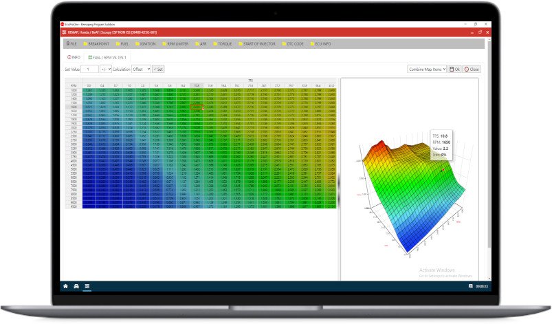 Table Remap with Cell Color